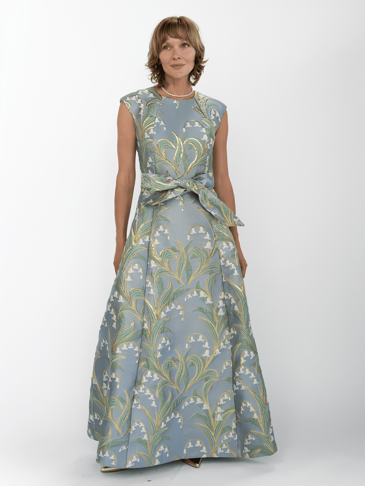 CORDELIA dress Lily of the Valley - Lesley Evers-Cordelia-Dress-gown