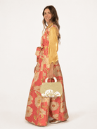 CORDELIA dress Tree Poppy Pink - Lesley Evers-Cordelia-Dress-gown