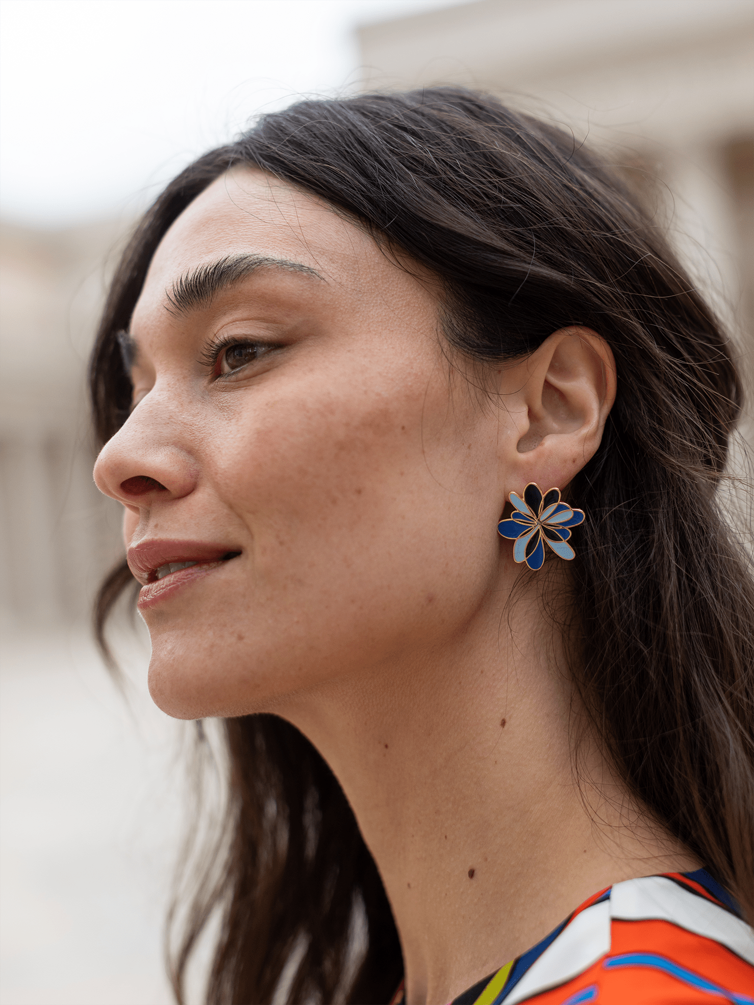 Coronado Earrings Bluebell - Lesley Evers - Accessories - accessory - pebble