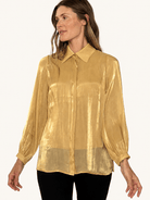 COSETTE blouse Gold - Lesley Evers-blouse-Shop-Shop/All Products