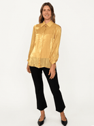 COSETTE blouse Gold - Lesley Evers-blouse-Shop-Shop/All Products