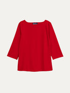 DAKOTA tee Red - Lesley Evers-Best Seller-dakota-maisie solid