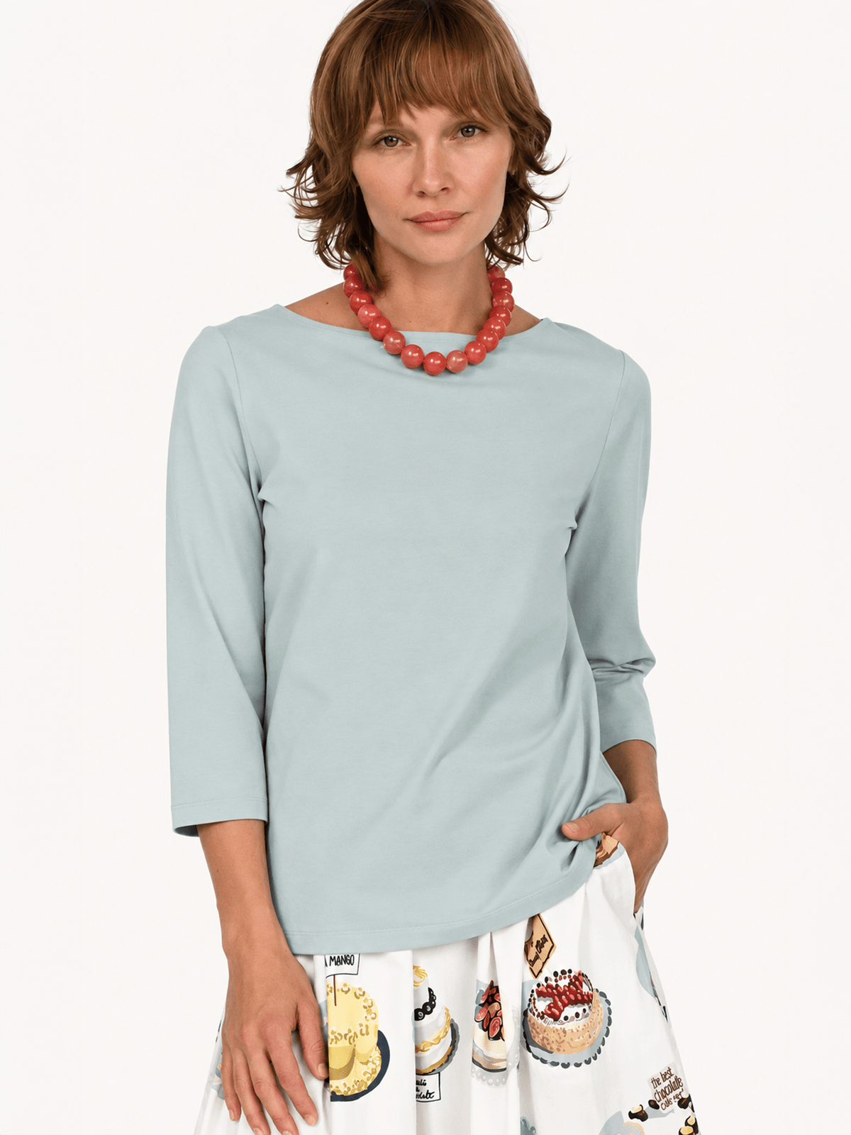 DAKOTA tee Seafoam - Lesley Evers-Best Seller-dakota-Shop