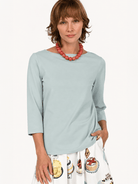 DAKOTA tee Seafoam - Lesley Evers-Best Seller-dakota-Shop