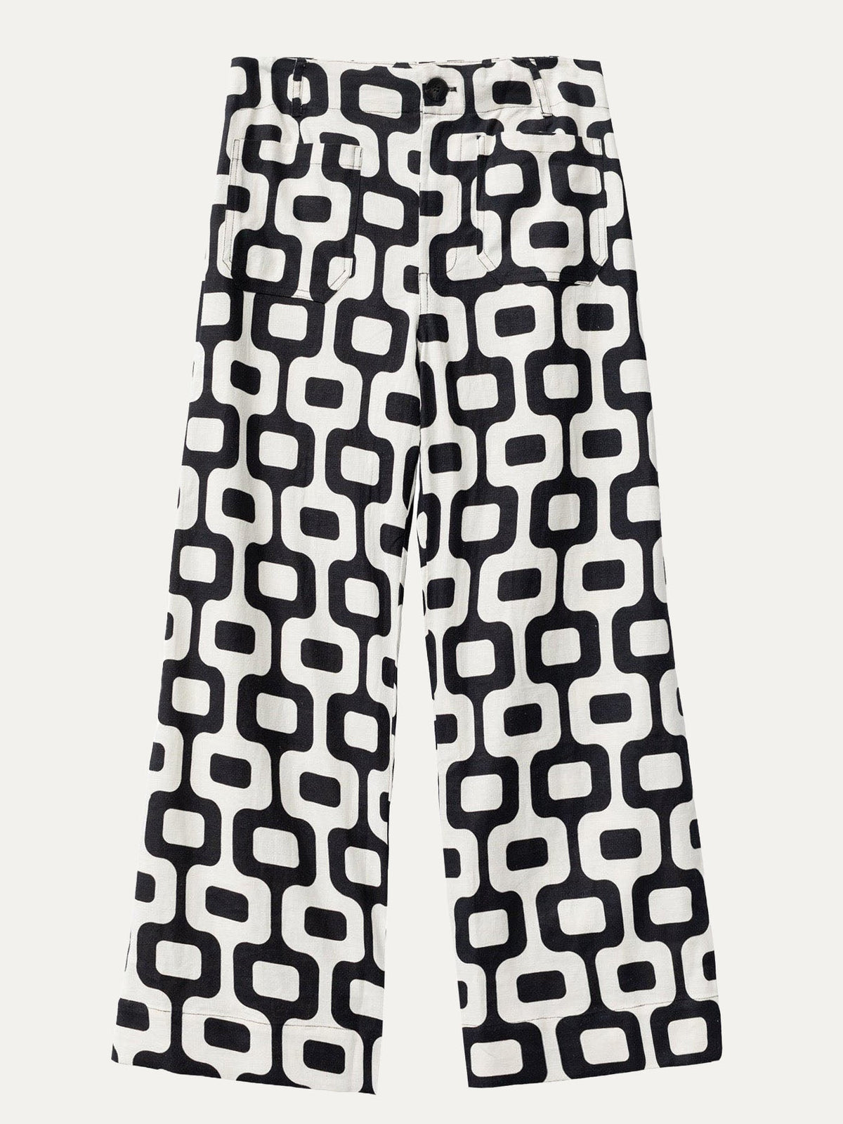 DANA pant Barcelona Black and White - Lesley Evers-barcelona-dana-dana pant