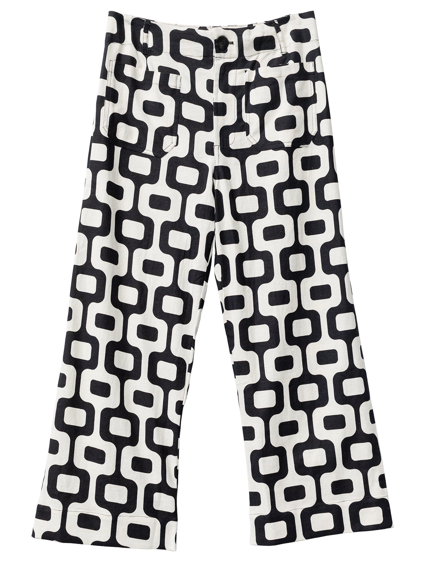 DANA pant Barcelona Black and White - Lesley Evers - barcelona - dana - dana pant