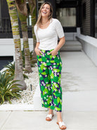 DANA pant Limes - Lesley Evers - dana - dana pant - limes