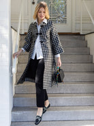 DAPHNE coat Black Dots - Lesley Evers - Best Seller - coat - new