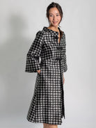DAPHNE coat Black Dots - Lesley Evers - Best Seller - coat - outerwear