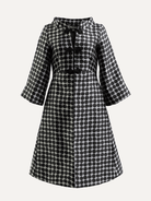 DAPHNE coat Black Dots - Lesley Evers-Best Seller-coat-daphne