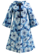 DAPHNE coat Garden Wall Blue - Lesley Evers - Best Seller - coat - outerwear