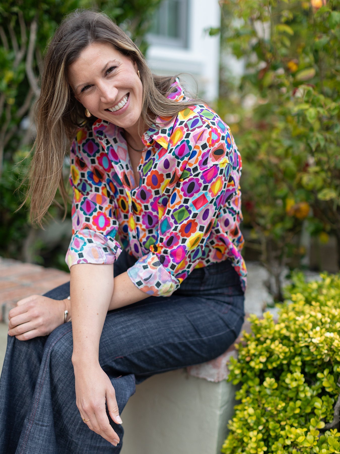 DAWN shirt Gems - Lesley Evers - Best Seller - blouse - dup - review - publication