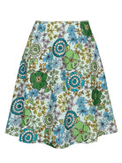 DEEDEE skirt Flower Fancy Blue - Lesley Evers - Best Seller - Bottoms - new
