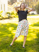 DIXIE skirt Birds - Lesley Evers - Bird Collection - birds - Bottoms
