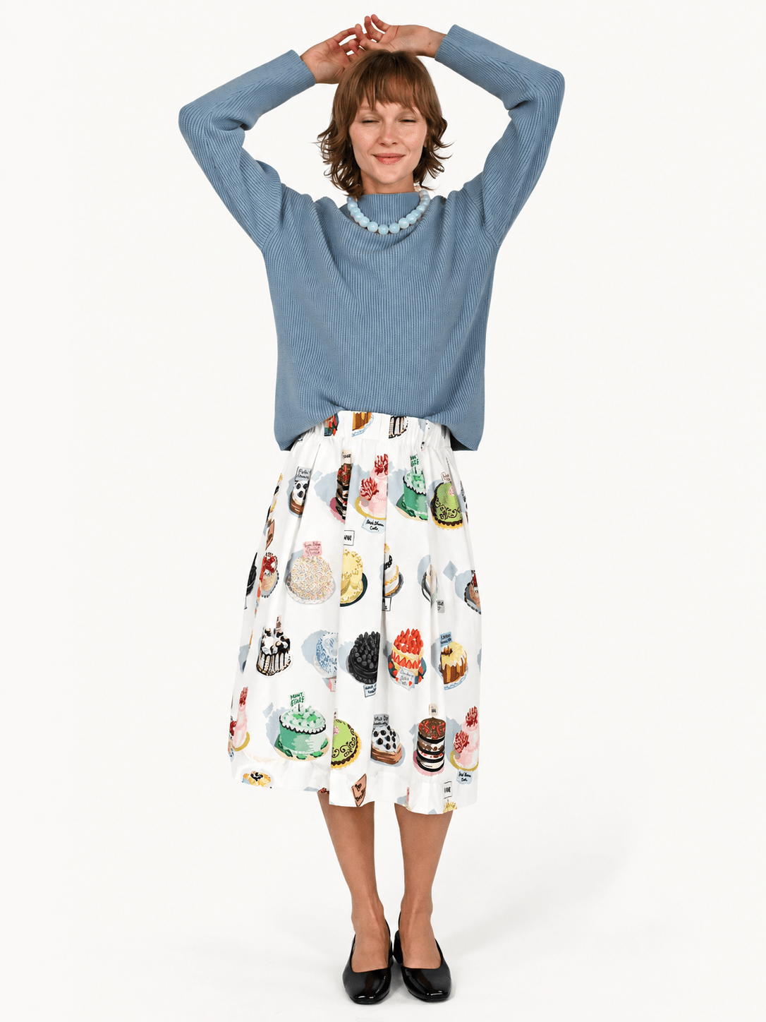 DIXIE skirt Cakes - Lesley Evers-Blue-Bottoms-dixie