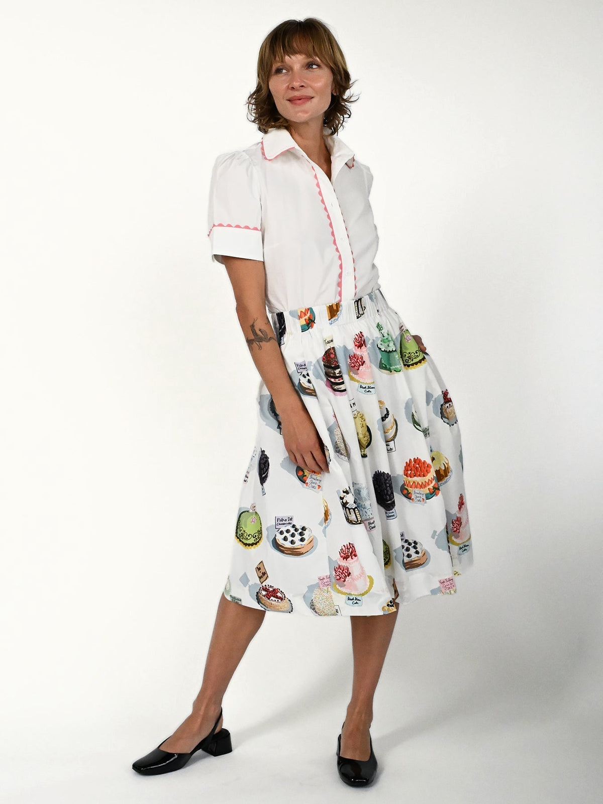 DIXIE skirt Cakes - Lesley Evers-Blue-Bottoms-dixie