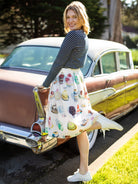 DIXIE skirt Cakes - Lesley Evers - Blue - Bottoms - new