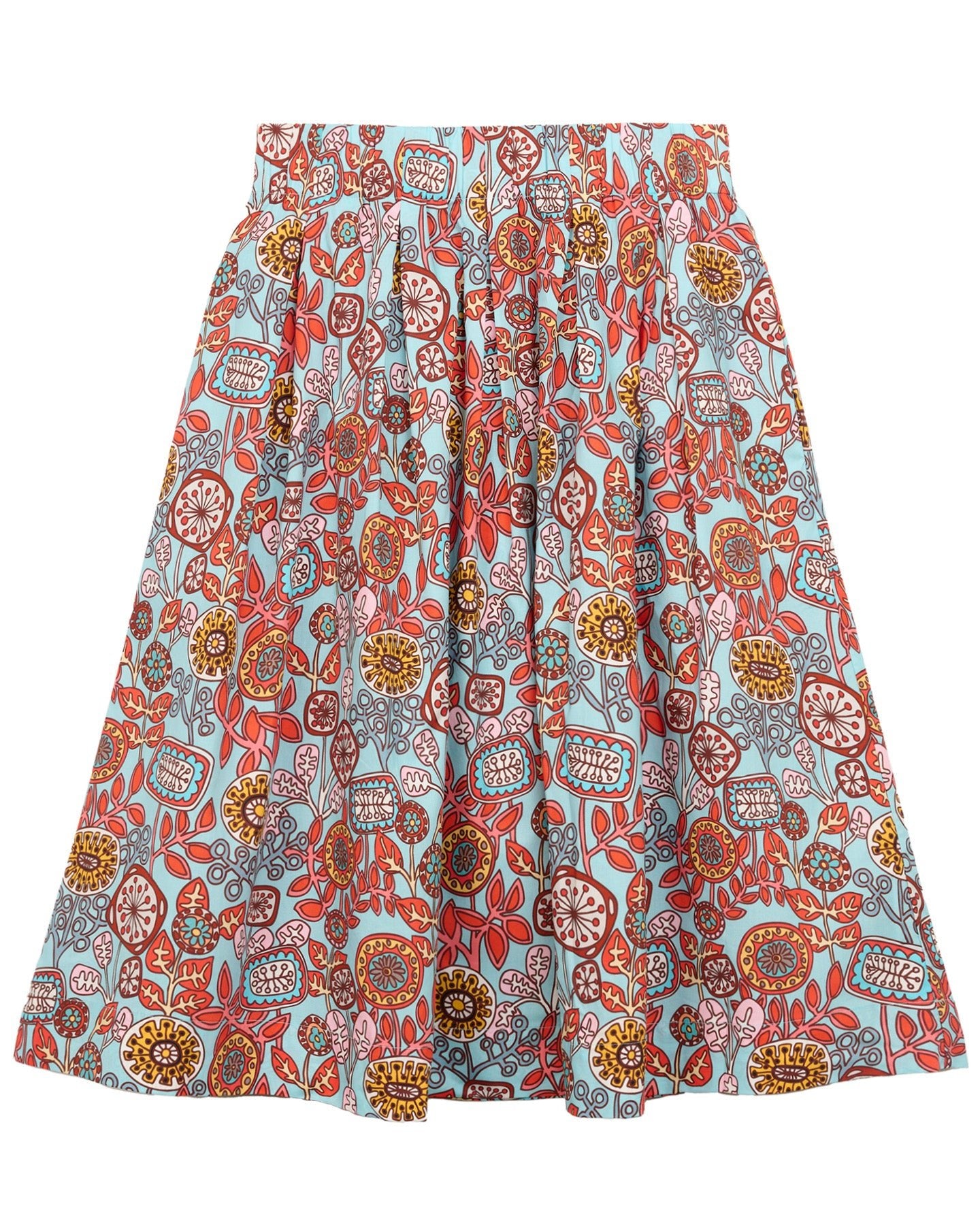 DIXIE skirt Petal Pop Mint - Lesley Evers - Blue - Bottoms - dixie