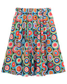 DIXIE skirt Pismo Multi - Lesley Evers - Blue - Bottoms - dixie
