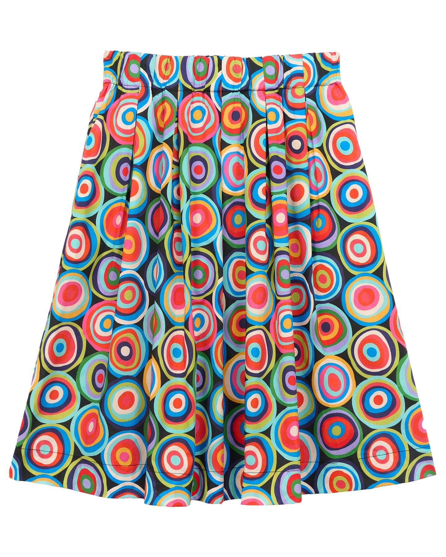 DIXIE skirt Pismo Multi - Lesley Evers - Blue - Bottoms - dixie