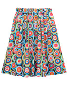 DIXIE skirt Pismo Multi - Lesley Evers - Blue - Bottoms - dixie