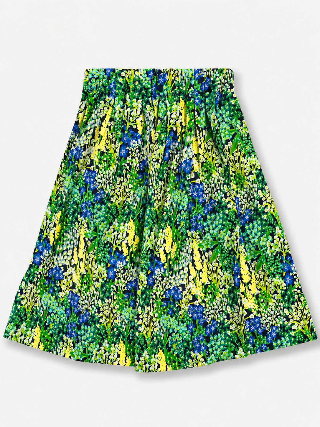 DIXIE skirt Spring Meadow Green - Lesley Evers - Blue - Bottoms - dixie
