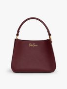 DOTTIE Leather Handbag Burgundy - Lesley Evers-Accessories-Bonnie cover-Giftable
