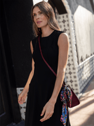 DOTTIE Leather Handbag Burgundy - Lesley Evers-Accessories-Bonnie cover-Giftable