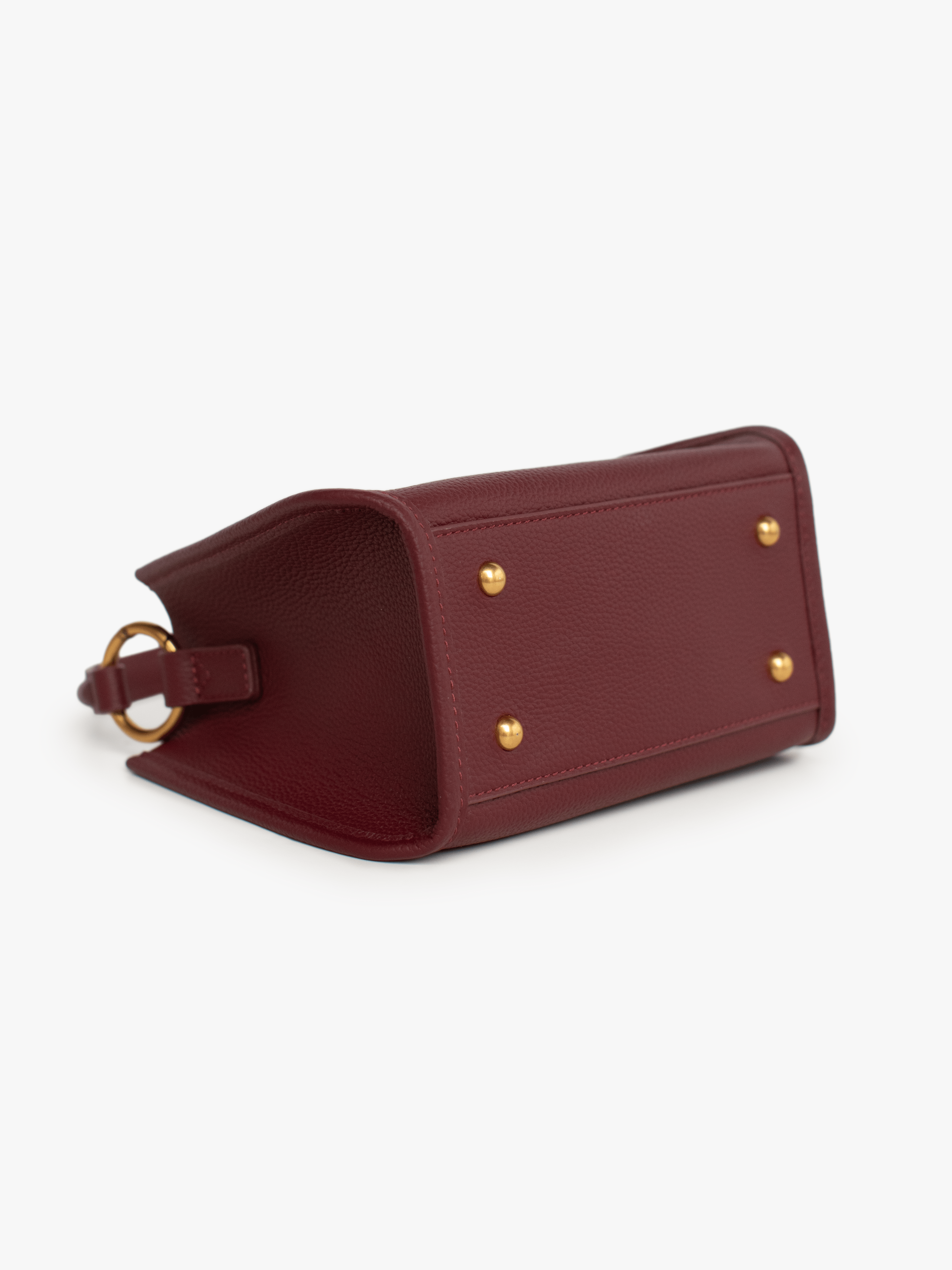 DOTTIE Leather Handbag Burgundy - Lesley Evers-Accessories-Bonnie cover-Giftable