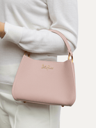 DOTTIE Leather Handbag Pink - Lesley Evers-Accessories-Bonnie cover-Giftable