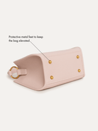 DOTTIE Leather Handbag Pink - Lesley Evers-Accessories-Bonnie cover-Giftable