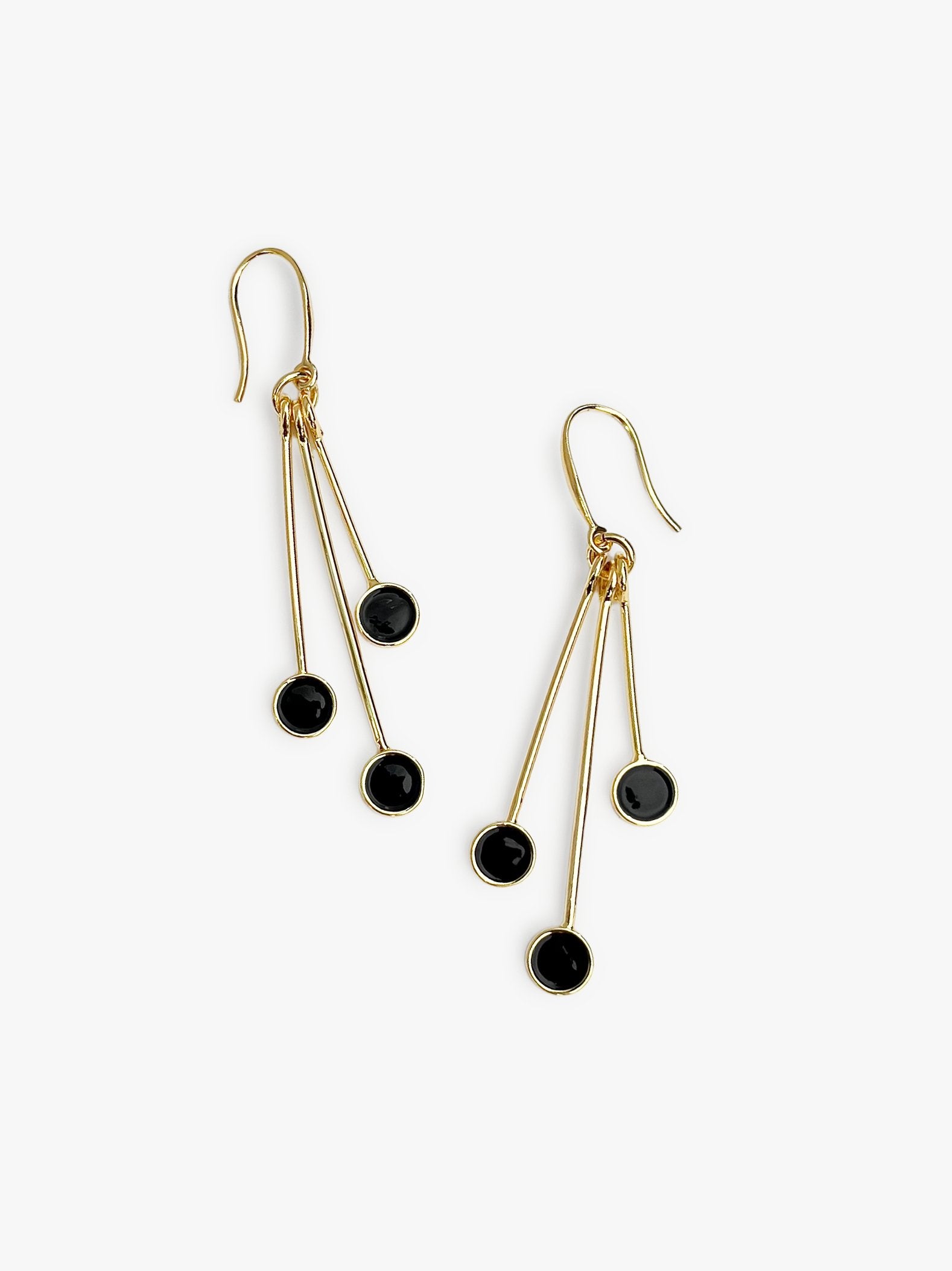 Droplet Earrings Midnight - Lesley Evers - Accessories - accessory - pebble