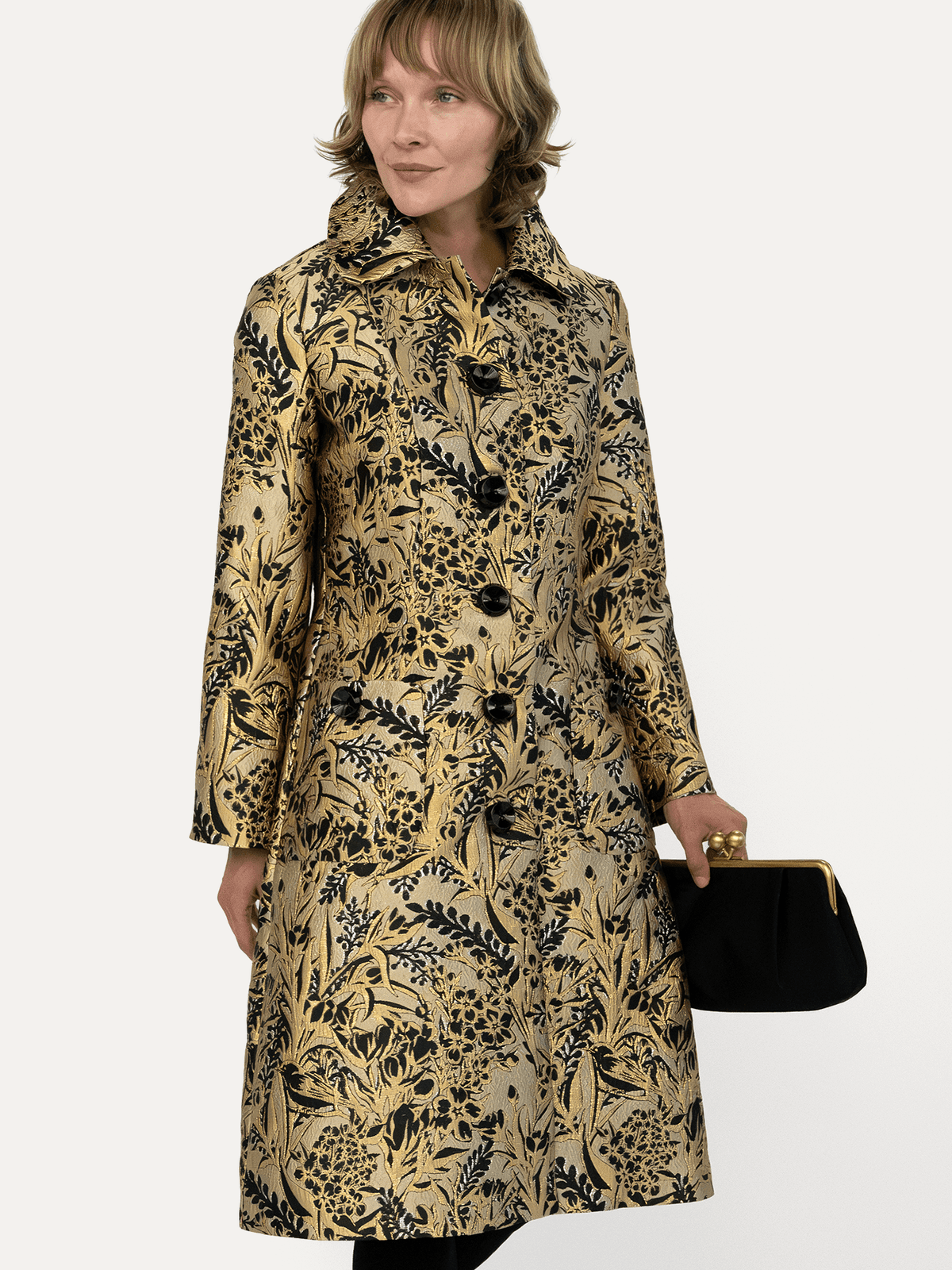 ELEANOR coat Hidden Perch - Lesley Evers-coat-gown-lined coat