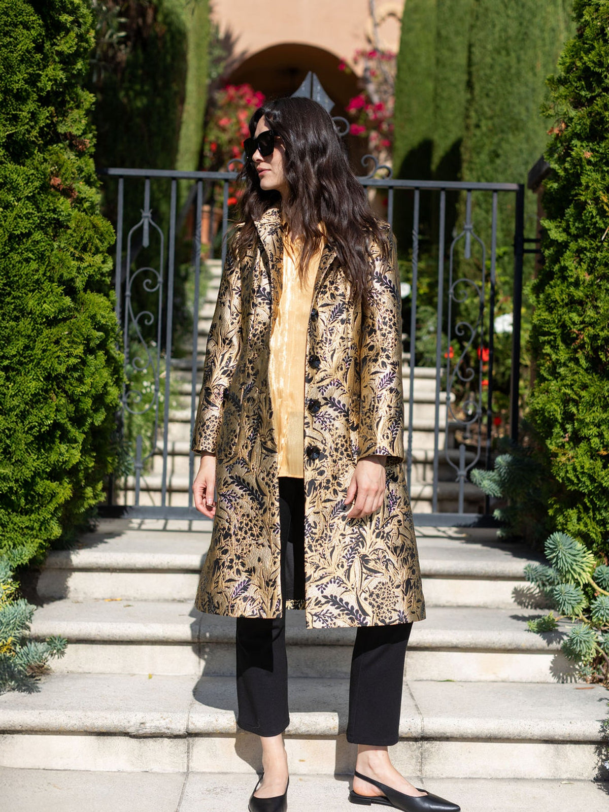 ELEANOR coat Hidden Perch - Lesley Evers-coat-lined coat-new