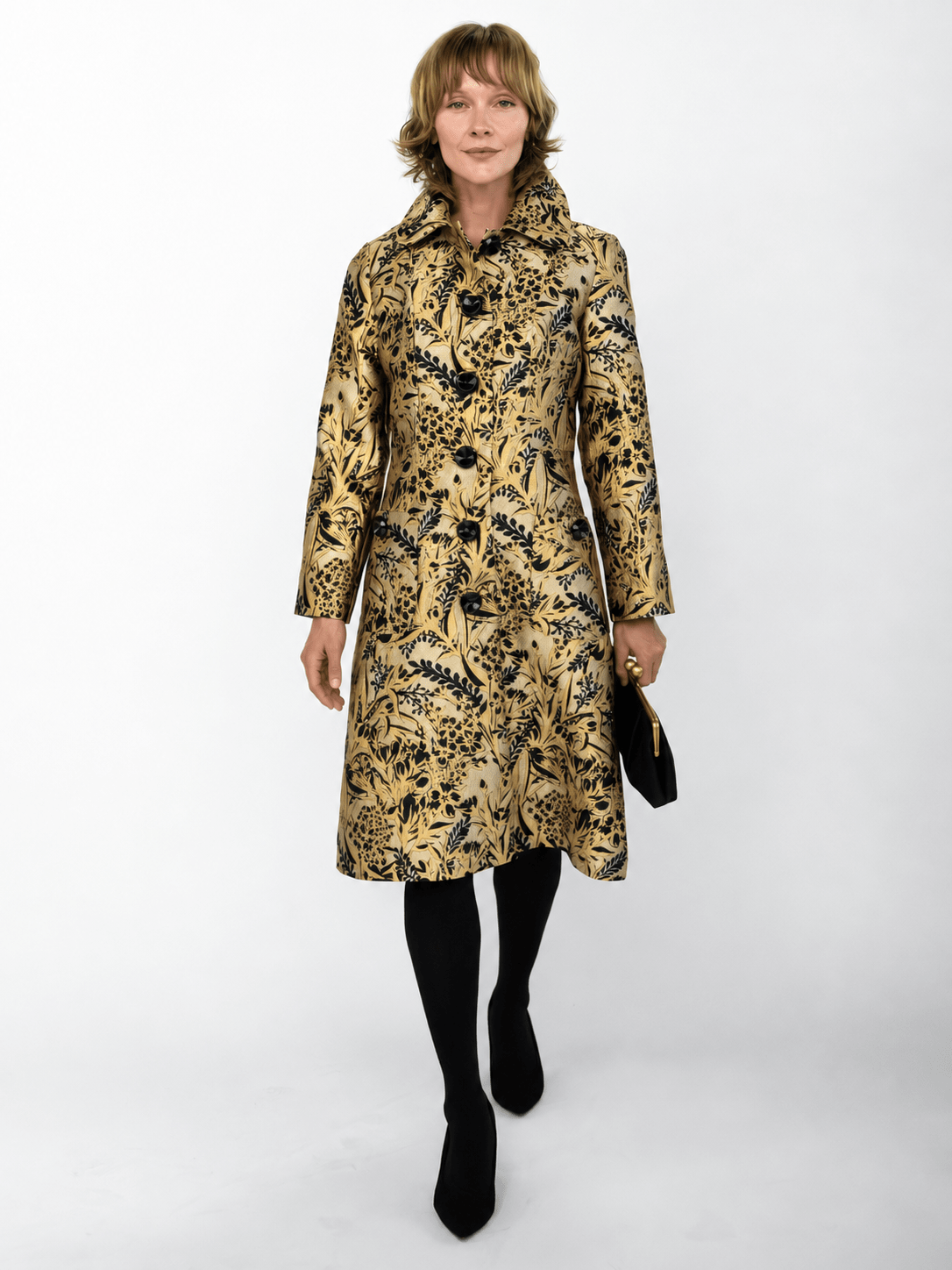 ELEANOR coat Hidden Perch - Lesley Evers-coat-gown-lined coat