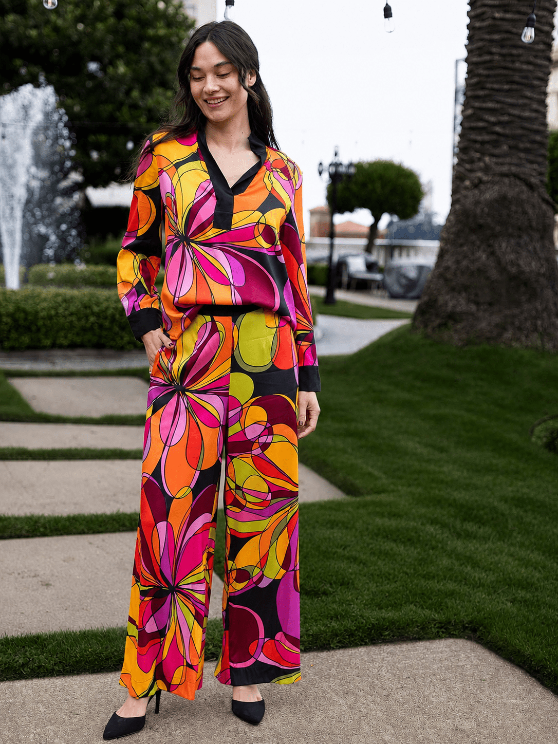 ELIZABETH pant Coronado - Lesley Evers - Bottoms - Pants - service_blocked