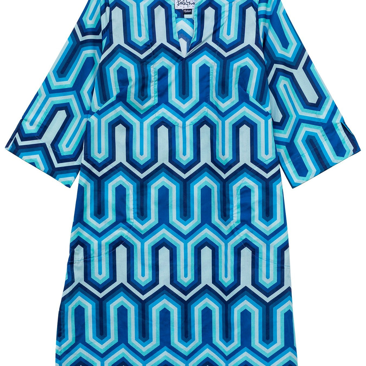 ELLIE dress Corinth Blue – Lesley Evers