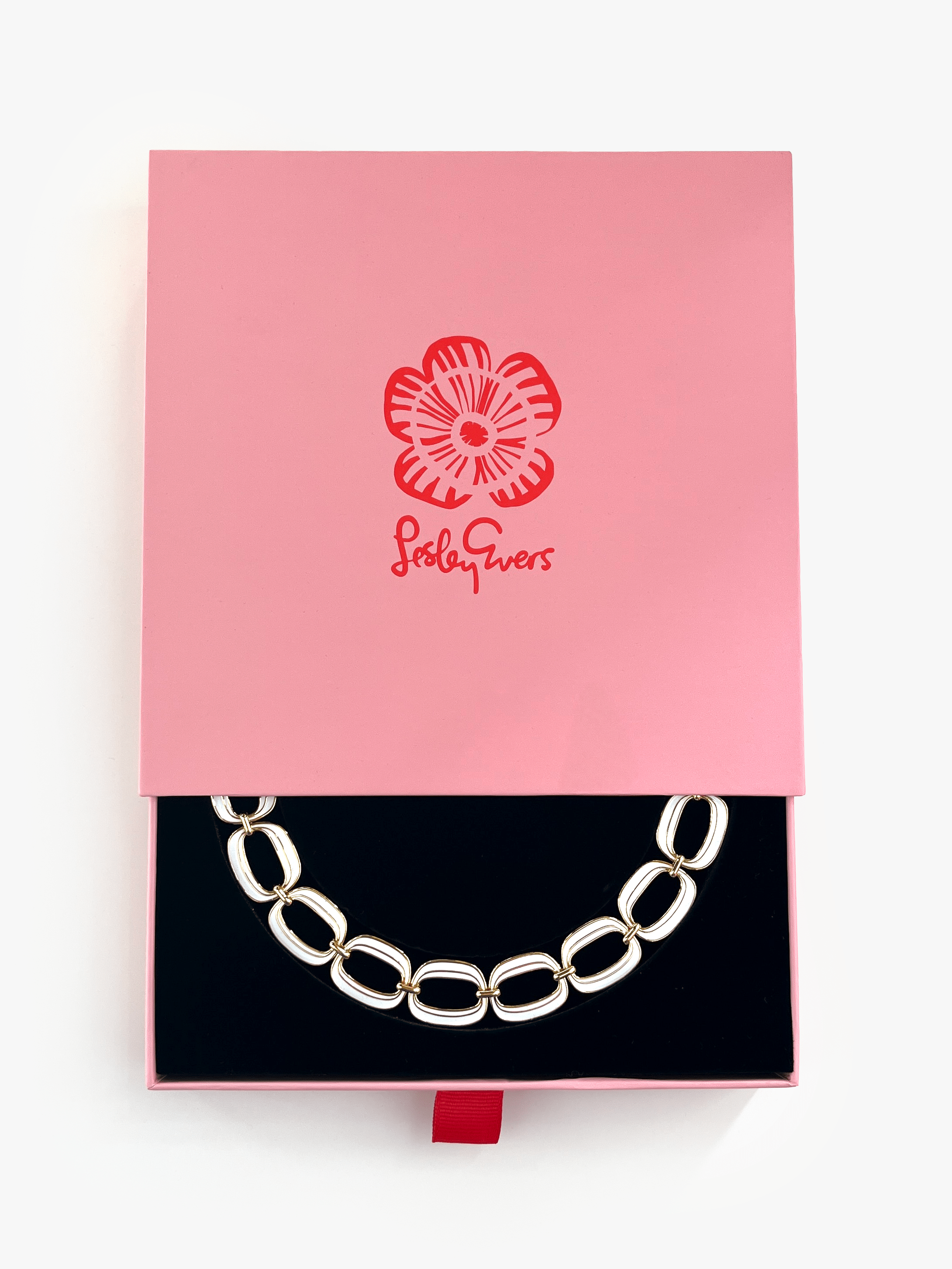 Ellipse Necklace Ivory - Lesley Evers - Accessories - accessory - new