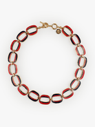 Ellipse Necklace Navy and Red - Lesley Evers - Accessories - accessory - new