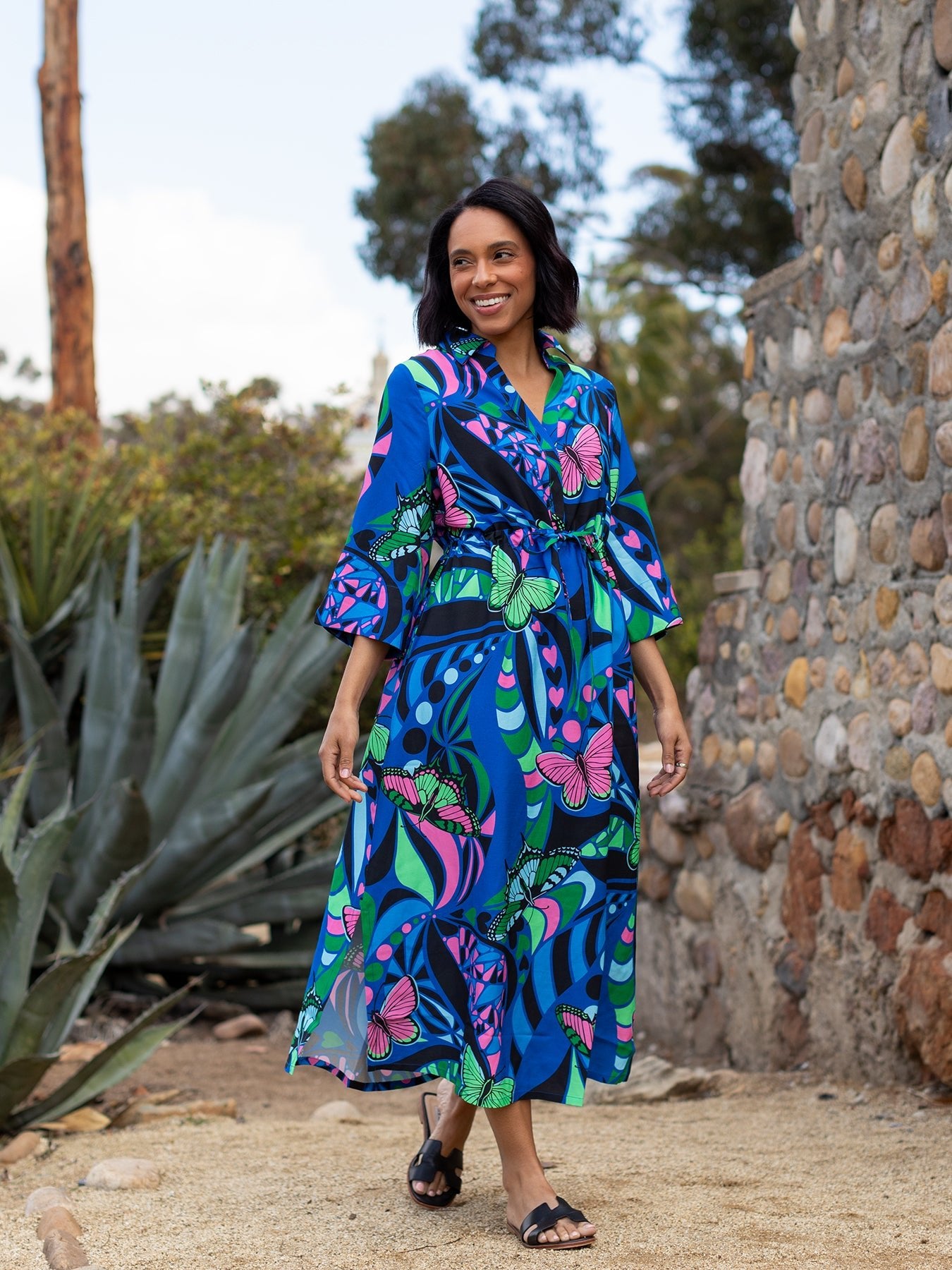 ELOISE dress Serendipity Blue – Lesley Evers