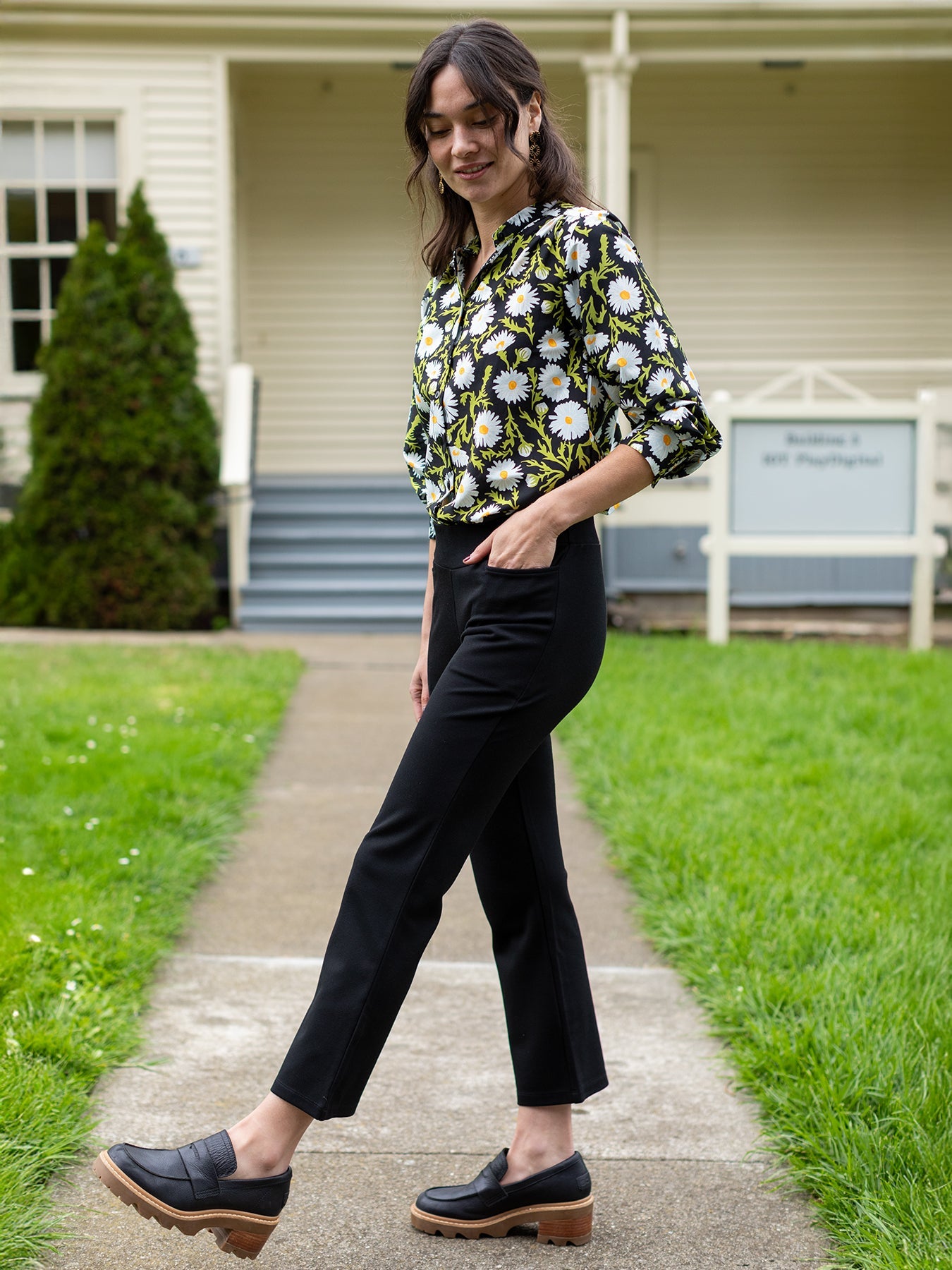 EMILY blouse Daisy – Lesley Evers