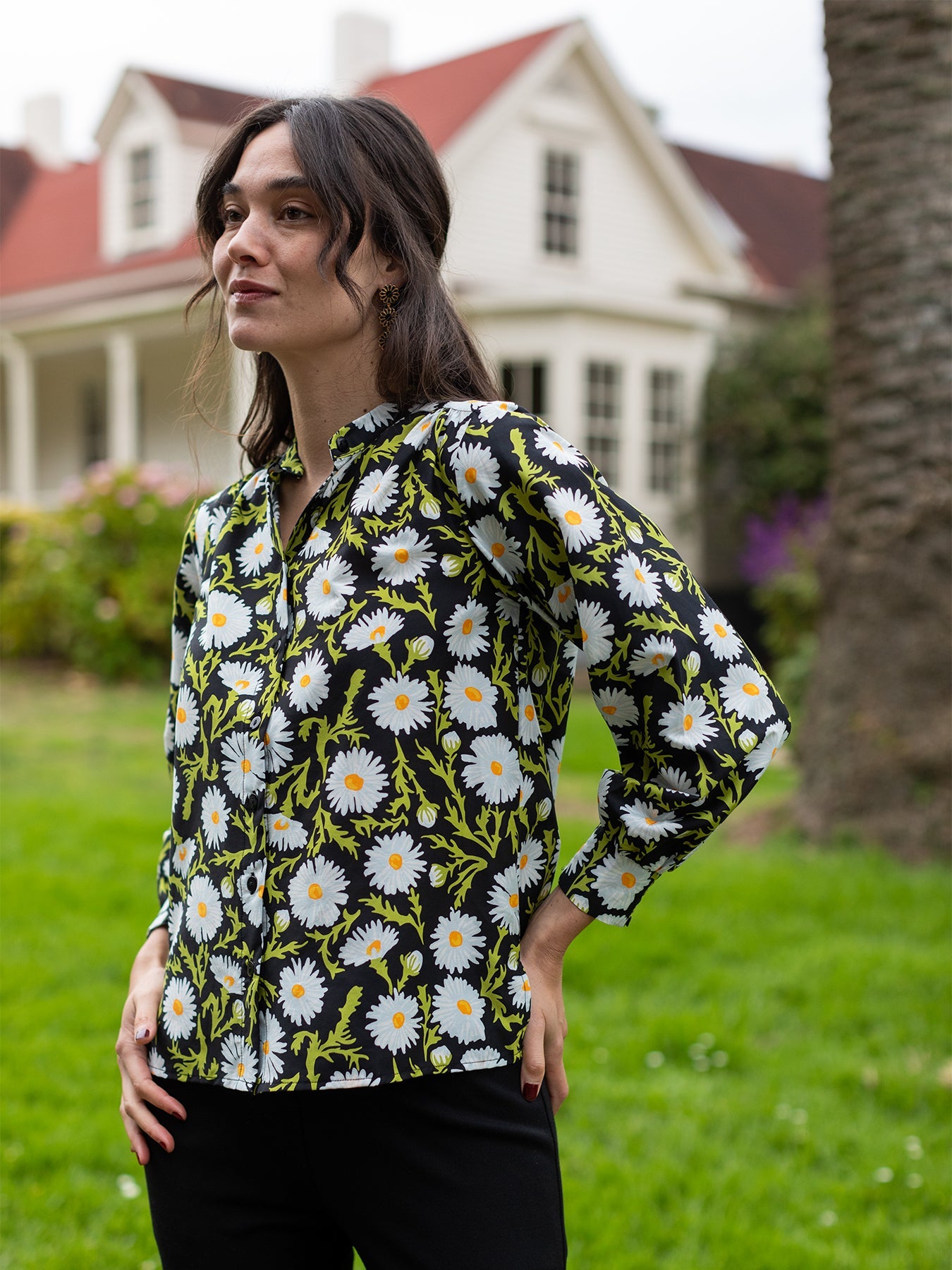 EMILY blouse Daisy - Lesley Evers - 