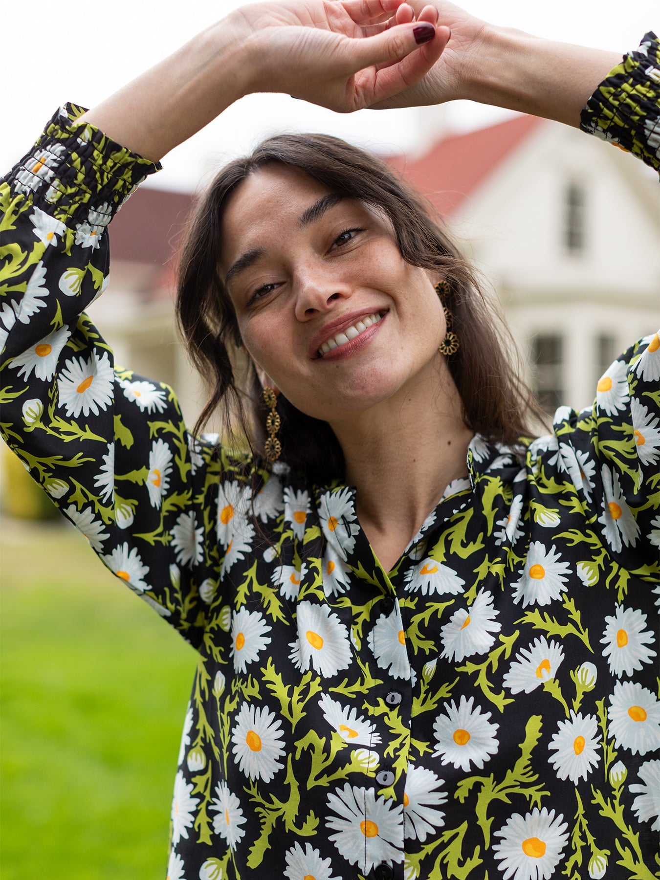 EMILY blouse Daisy - Lesley Evers - 