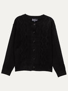 EMMA cardigan Black - Lesley Evers-cardigan-dinner with friends-emma
