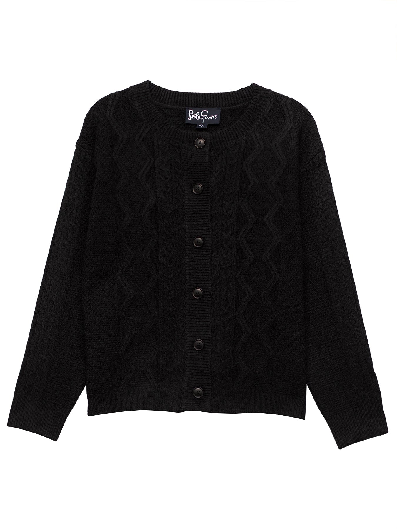 EMMA cardigan Black - Lesley Evers - cardigan - dinner with friends - Shop