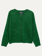 EMMA cardigan Green - Lesley Evers-cardigan-dinner with friends-emma