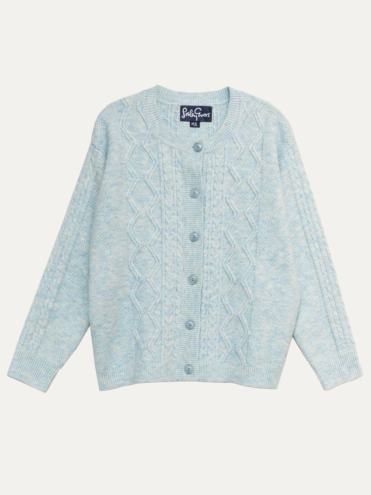 EMMA cardigan Light Blue - Lesley Evers-Best Seller-cardigan-emma