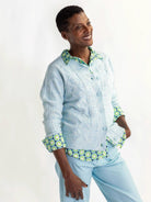 EMMA cardigan Light Blue - Lesley Evers-Best Seller-cardigan-emma