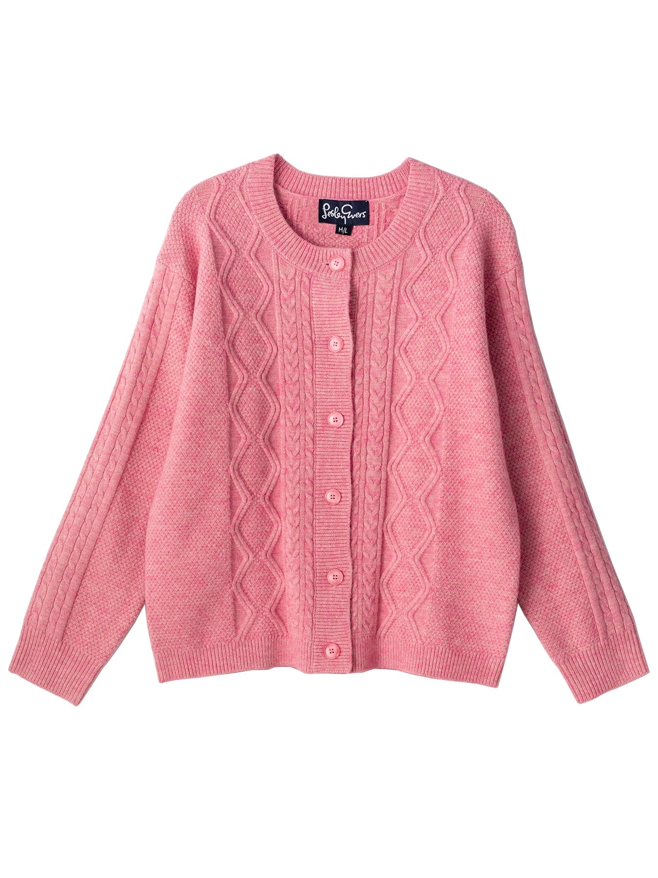 EMMA cardigan Pink - Lesley Evers - Best Seller - cardigan - emma
