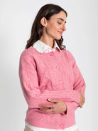 EMMA cardigan Pink - Lesley Evers - Best Seller - cardigan - emma